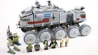 LEGO Star Wars Clone Turbo Tank (Timelapse & Review) - Set 75151