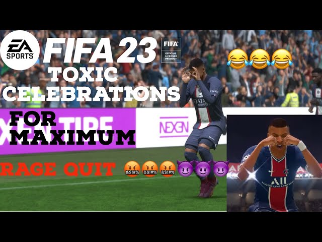 time to rage quit #fifa #fifa23 #ragequit #twitchmoments