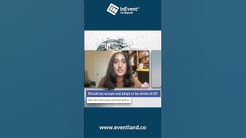 Do not be afraid of AI | InEvent Talks