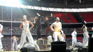 Take That at Wembley -  Greatest Day and Hold Up A Light