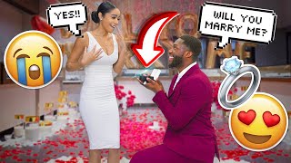 PROPOSAL PRANK ON GIRLFRIEND!!