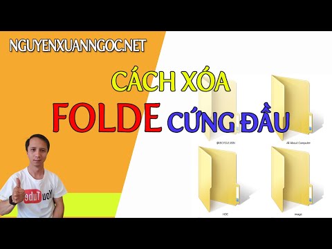 Video Hướng dẫn Xóa nhanh Folder Cứng đầu dễ nhất Ai cũng tự... - youtube