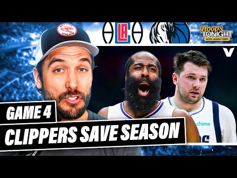 Clippers-Mavericks Reaction: James Harden TAKES OVER, LA survives Dallas comeback | Hoops Tonight