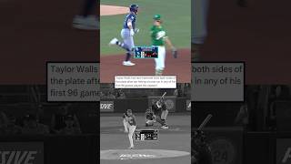 Batter who never hits home runs homers from both sides of the plate