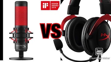 HYPERX CLOUD 2 HEADSET MIC VS HYPERX QUADCAST STREAMING MIC