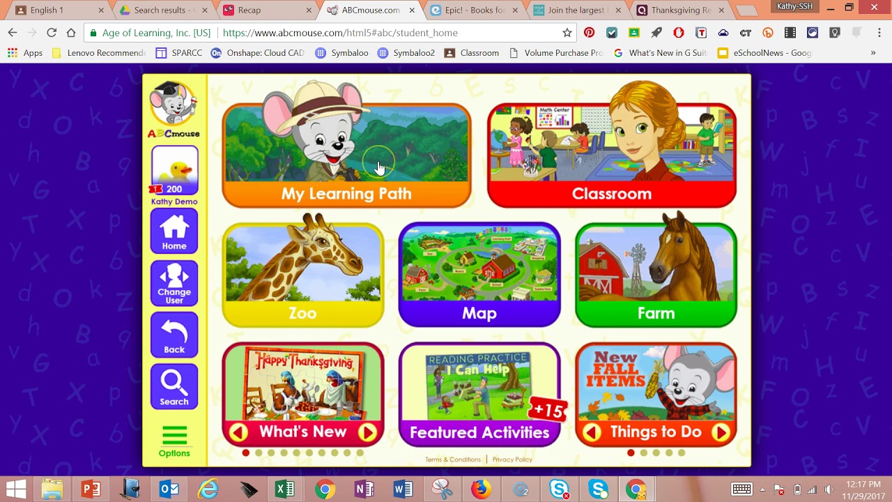 Abc Mouse--Learning Path  Assignments