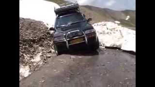 4X4 Westalpen Ingang Van De Parpailon Tunnel.