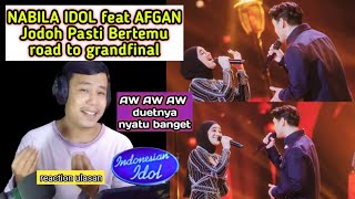 Nabila Idol Feat Afgan(Jodoh Pasti Bertemu)Road To Grandfinal_Duetnya Nyatu Banget