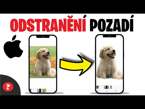 Jak ODSTRANIT POZADÍ OBRÁZKU na iPhonu | Návod | iPhone / Telefon / Apple ID