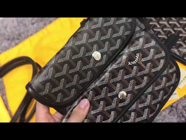 REAL vs FAKE Goyard 2019 Cap Vert Camera Bag 