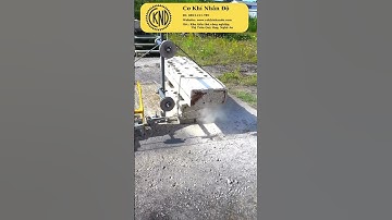 Giải pháp cắt bê tông cốt thép nhanh chóng, chính xác, hiệu quả: Máy cắt dây 15kw + Dây cắt bê tông