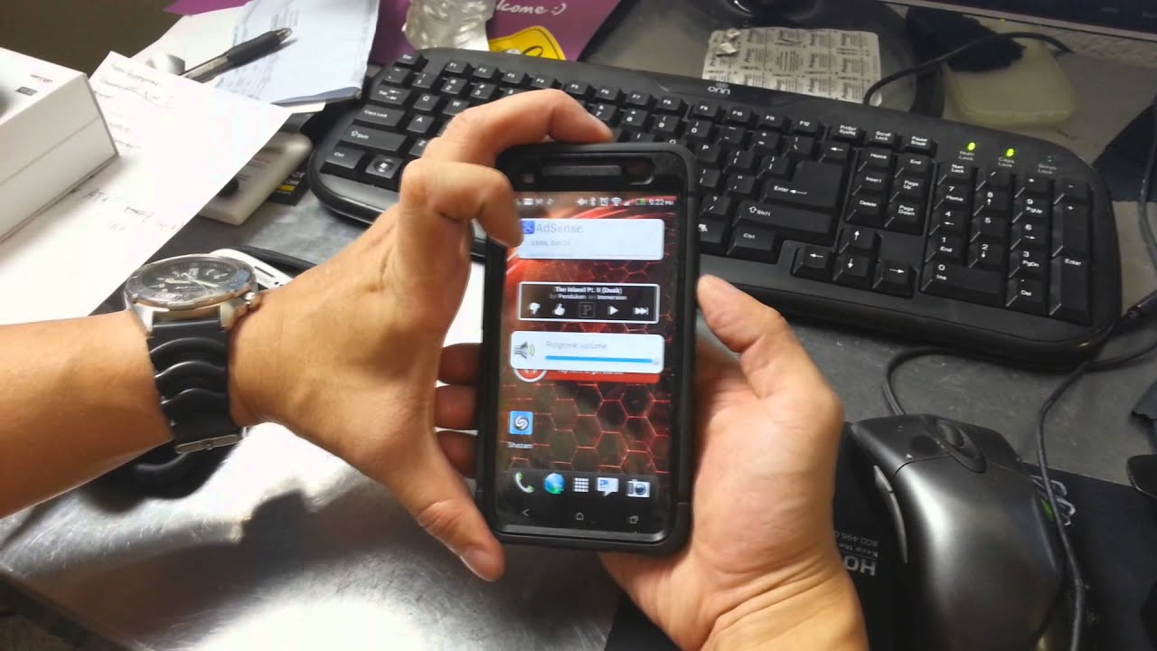 How to take screenshots with the Verizon HTC Droid
