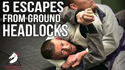 Jiu-Jitsu Escapes | 5 Ways Out of Headlocks on The Ground