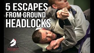 JiuJitsu Escapes | 5 Ways Out of Headlocks on The Ground