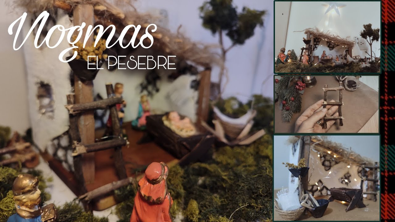 Cómo hacer un pesebre económico y sencillo✨| Navidad con propósito| Lizbeth home 