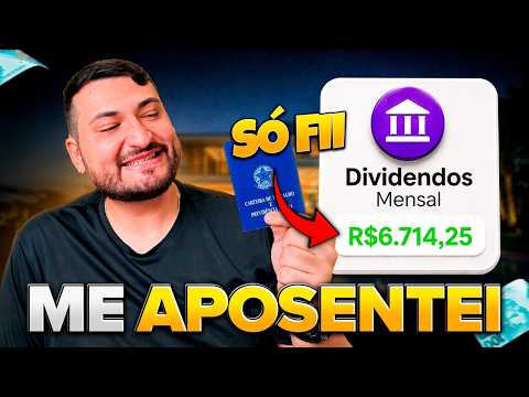 I RECEIVED R$6,714.25 IN DIVIDENDS THIS MONTH AND RETIRED WITH REITs (started with R$10)