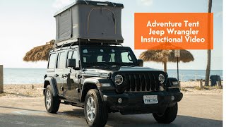 Indie Campers - Adventure Tent Jeep Wrangler Instructional Video