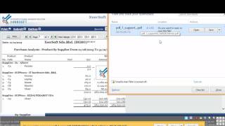 Inventory Analysis Report- Purchase Analysis Product By Supplier screenshot 1