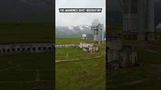 Found an abandoned Soviet observatory on top of a mountain #abandoned #soviet #urbex