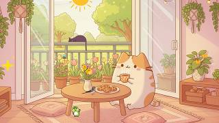 Mochi's Morning Coffee Corner ☕️ Lofi Relaxing Music for Deep Focus ✨ Chill Lofi Vibes