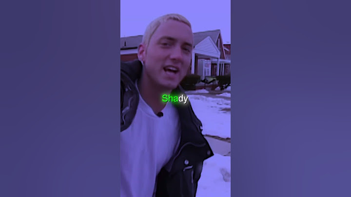 EMINEM MY NAME IS 😳🔥