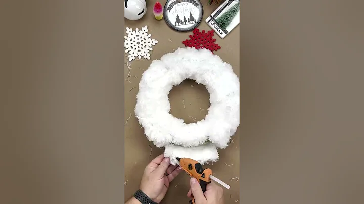 DIY Dollar Store Mop Wreath