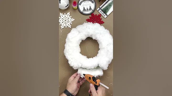 DIY Dollar Store Mop Wreath
