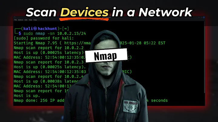 How Hackers find IP of Devices in a Network | Nmap - Kali Linux
