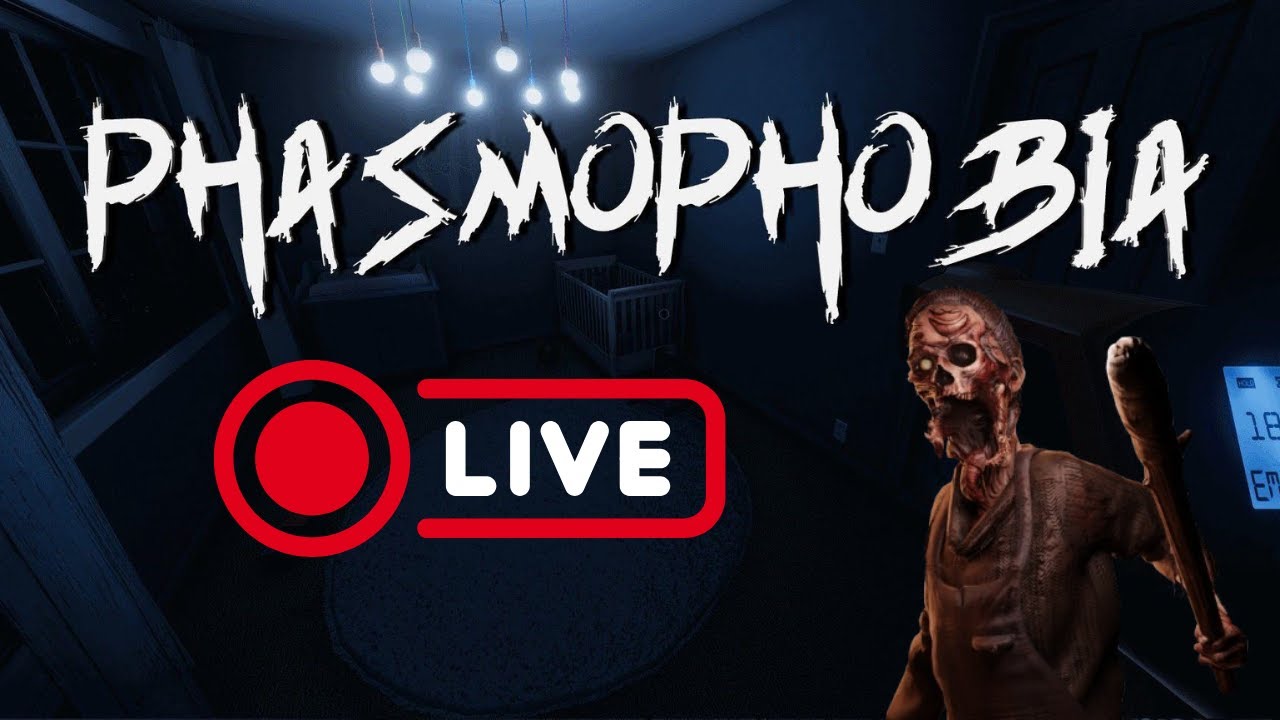 FIRST EVER Phasmophobia With Viewers :D