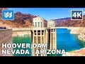 Walking Tour of Hoover Dam & Bypass Bridge in Nevada - Arizona, USA 2019 | Las Vegas 🎧 【4K】