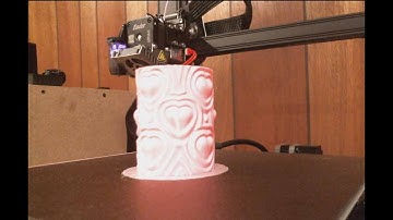 Butter smooth - Pink Vase Time-lapse 3D Print - Creality Ender 3 S1 Pro