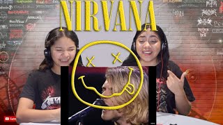 Two Girls React to Nirvana - Lithium (Live And Loud, Seattle 1993)