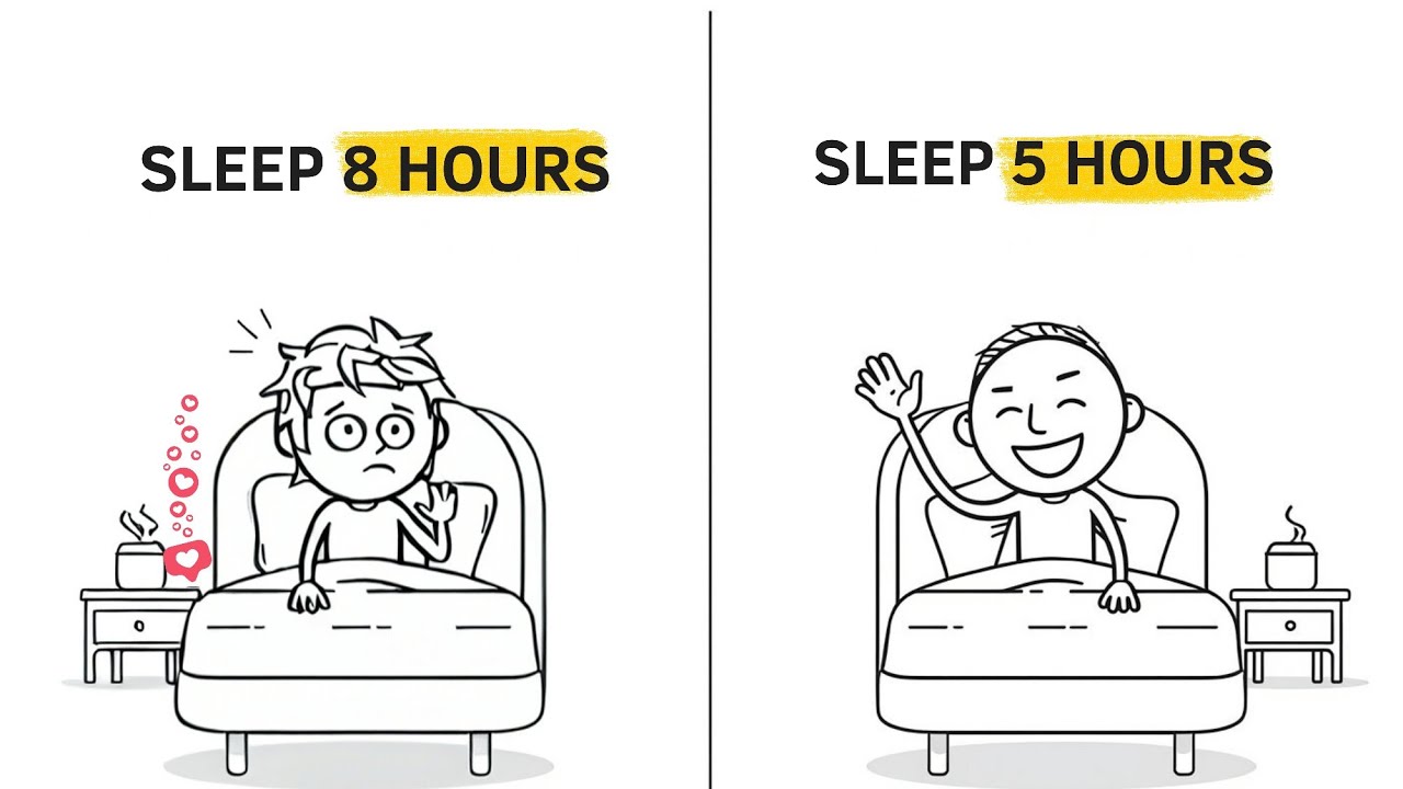 How to Sleep LESS Hours and Wake up FRESH Explained By BOB - YouTube
