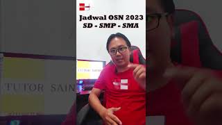 Jadwal OSN 2023 | OSN-K OSN-P OSN (Offline) | SD - SMP - SMA