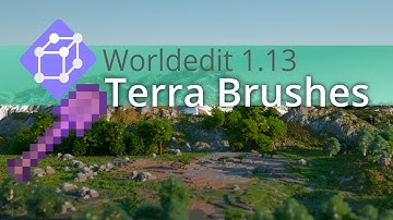 Edit Terrain using Vanilla Worldedit Terra Brushes | Vanilla Datapack