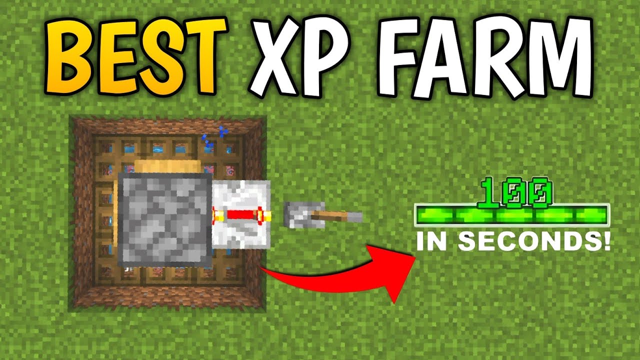NEW BEST EVER XP FARM in 1.21 Minecraft Bedrock ! (No Trident) - YouTube