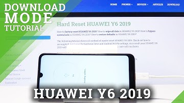 How to Enter Download Mode in Huawei Y6 2019 - Boot into Download Panel