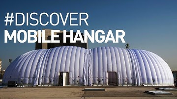 Solar Impulse Airplane - An inflatable Mobile Hangar That Protects Solar Impulse 2 - #Discover