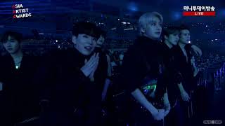 HD 181128 SEVENTEEN 세븐틴 at 2018 Asia Artist Awards AAA  Than…