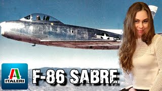 F-86 Sabre. How not to build model airplanes!