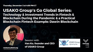 Technology & Investment Trends in FinTech & Blockchain During he Pandemic