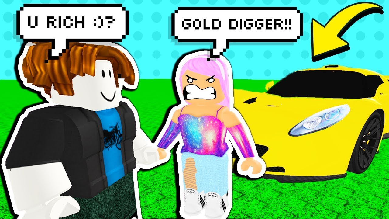 Reverse Gold Digger Prank In Roblox Youtube - gold digger prank roblox