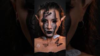 Dark Elf makeup 🖤 #makeup #shortstiktok #tiktok #makeupartist #shortsvideo #макияж #shorts