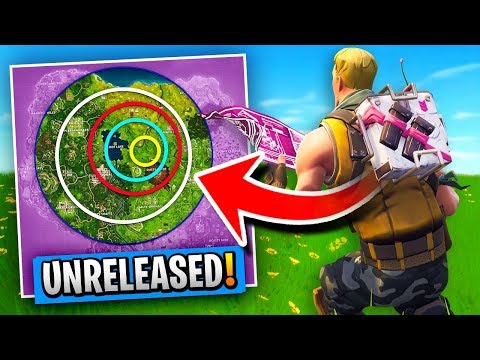 *UNRELEASED* STORM TRACKER BACKPACK Gameplay In Fortnite Battle Royale!