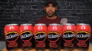 (ASMR) MIKE'S HARD CRANBERRY LEMONADE REVIEW 18+