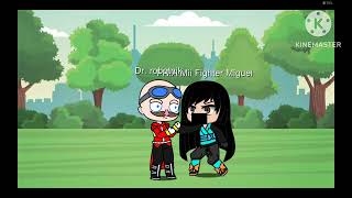 (Gacha Club Shorts) Eggman throw the nokia at Mii Fighter Miguel-la