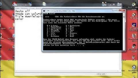 Batchspiel Tutorial #001