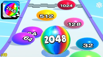 ⚽ Ball Run 2048 - All Levels Gameplay Android/iOS ( Levels 147 - 149 )