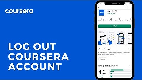 How To Log Out Of Coursera | Sign Out Coursera App