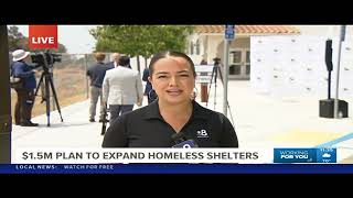 $1.5M Investment to Expand Homeless Shelters in Vista & East County CBS 8 07.14.2025